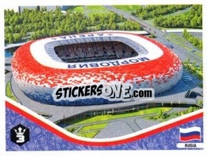 Sticker Mordovia Arena - Russia 2018 - 3 REYES