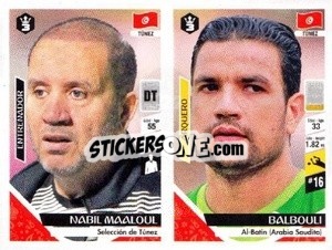 Sticker Nabil Maaloul / Balbouli - Russia 2018 - 3 REYES