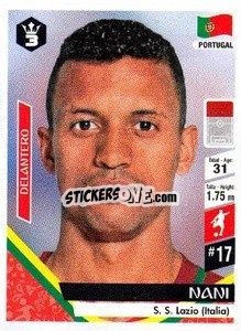 Sticker Nani - Russia 2018 - 3 REYES