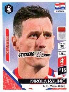 Sticker Nikola Kalinić - Russia 2018 - 3 REYES