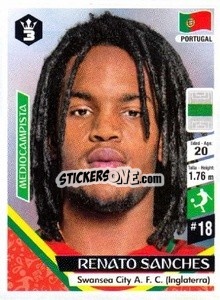 Cromo Renato Sanches - Russia 2018 - 3 REYES