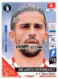 Cromo Ricardo Rodríguez - Russia 2018 - 3 REYES