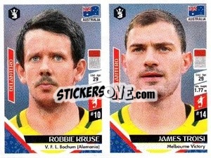 Sticker Robbie Kruse / James Troisi