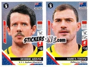 Figurina Robbie Kruse / James Troisi - Russia 2018 - 3 REYES