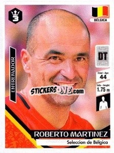 Cromo Roberto Martinez - Russia 2018 - 3 REYES