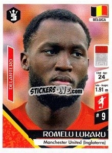 Sticker Romelu Lukaku - Russia 2018 - 3 REYES