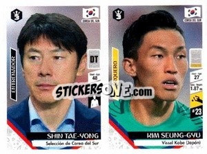 Sticker Shin Tae-Yong / Kim Seung-Gyu