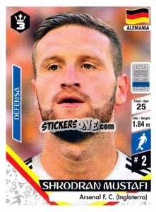 Figurina Shkodran Mustafi - Russia 2018 - 3 REYES