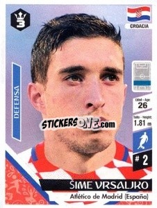 Sticker Šime Vrsaljko