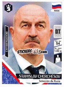 Sticker Stanislav Cherchésov - Russia 2018 - 3 REYES