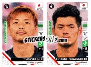 Sticker Takashi Inui / Hotaru Yamaguchi