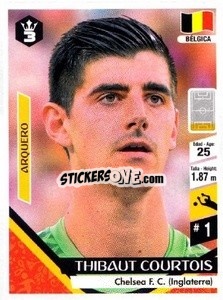 Cromo Thibaut Courtois