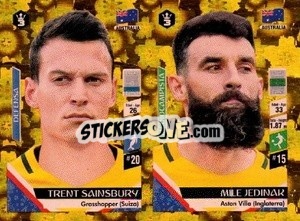 Sticker Trent Sainsbury / Mile Jedinak - Russia 2018 - 3 REYES