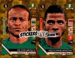 Cromo Victor Moses / Kelechi Iheanacho