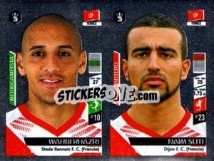 Sticker Wahbi Khazri / Naïm Sliti - Russia 2018 - 3 REYES