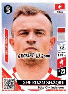 Figurina Xherdan Shaqiri - Russia 2018 - 3 REYES