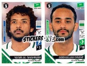 Sticker Yasir Al-Shahrani / Abdullah Otayf