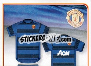 Sticker Away kit - Manchester United 2011-2012 n. 12 - Panini