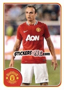 Sticker Dimitar Berbatov in action - Manchester United 2011-2012 n. 51 - Panini