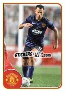 Sticker Ryan Giggs in action - Manchester United 2011-2012 n. 61 - Panini