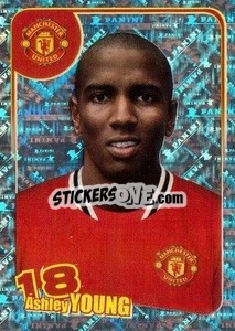 Sticker Ashley Young - Manchester United 2011-2012 n. 95 - Panini