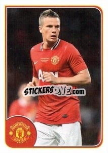Sticker Tom Cleverley in action - Manchester United 2011-2012 n. 116 - Panini