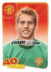 Sticker Ben Amos - Manchester United 2011-2012 n. 143 - Panini