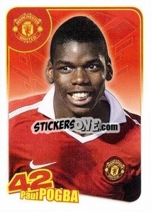 Sticker Paul Pogba - Manchester United 2011-2012 n. 145 - Panini