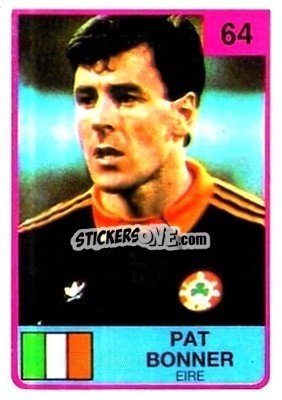 Figurina Pat Bonner - The Stars of Football 1986 n. 64 - ALL SPORT
