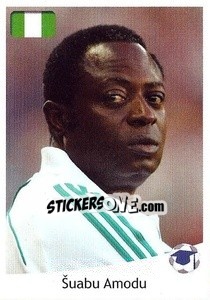 Sticker Amodu - Svetsko Fudbalsko Prvenstvo Južna Afrika 2010 - AS SPORT
