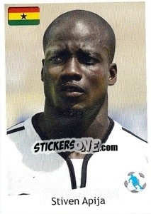 Sticker Appiah - Svetsko Fudbalsko Prvenstvo Južna Afrika 2010 - AS SPORT
