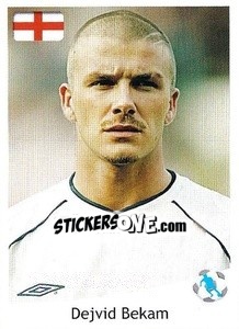 Sticker Beckham - Svetsko Fudbalsko Prvenstvo Južna Afrika 2010 - AS SPORT
