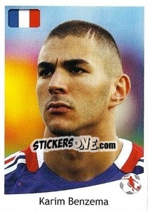 Sticker Benzema - Svetsko Fudbalsko Prvenstvo Južna Afrika 2010 n. 71 - AS SPORT
