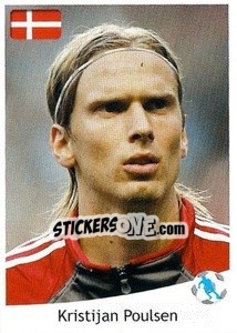 Sticker C. Poulsen - Svetsko Fudbalsko Prvenstvo Južna Afrika 2010 - AS SPORT
