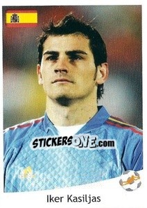 Sticker Casillas - Svetsko Fudbalsko Prvenstvo Južna Afrika 2010 n. 373 - AS SPORT
