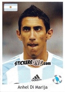 Sticker Di Maria - Svetsko Fudbalsko Prvenstvo Južna Afrika 2010 n. 115 - AS SPORT
