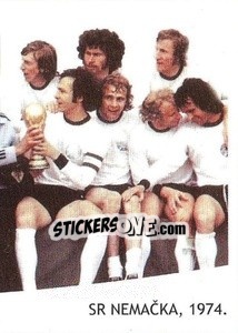 Sticker Final 1974 - Svetsko Fudbalsko Prvenstvo Južna Afrika 2010 - AS SPORT
