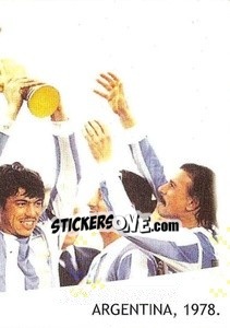 Sticker Final 1978 - Svetsko Fudbalsko Prvenstvo Južna Afrika 2010 - AS SPORT
