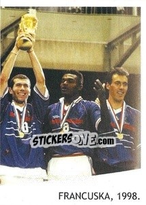Sticker Final 1998 - Svetsko Fudbalsko Prvenstvo Južna Afrika 2010 - AS SPORT
