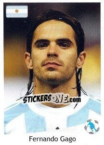 Sticker Gago - Svetsko Fudbalsko Prvenstvo Južna Afrika 2010 n. 112 - AS SPORT

