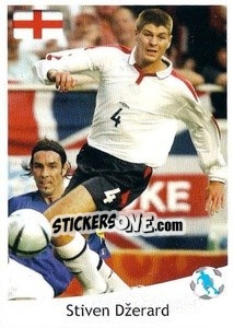 Sticker Gerrard - Svetsko Fudbalsko Prvenstvo Južna Afrika 2010 - AS SPORT
