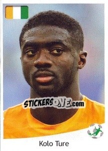 Sticker K. Touré - Svetsko Fudbalsko Prvenstvo Južna Afrika 2010 - AS SPORT
