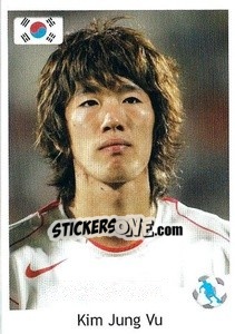 Sticker Kim Yung-Woo - Svetsko Fudbalsko Prvenstvo Južna Afrika 2010 n. 125 - AS SPORT
