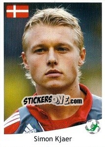 Sticker Kjaer - Svetsko Fudbalsko Prvenstvo Južna Afrika 2010 n. 250 - AS SPORT
