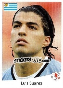 Sticker Luis Suarez - Svetsko Fudbalsko Prvenstvo Južna Afrika 2010 n. 95 - AS SPORT
