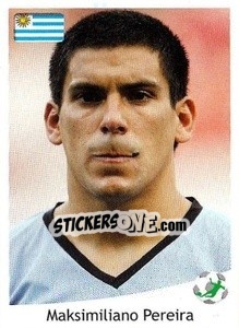 Sticker Maxi Pereira - Svetsko Fudbalsko Prvenstvo Južna Afrika 2010 n. 93 - AS SPORT
