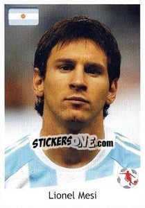 Sticker Messi - Svetsko Fudbalsko Prvenstvo Južna Afrika 2010 n. 116 - AS SPORT
