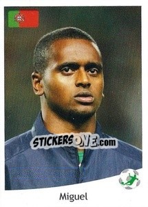 Sticker Miguel - Svetsko Fudbalsko Prvenstvo Južna Afrika 2010 - AS SPORT
