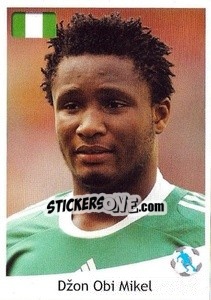 Sticker Mikel - Svetsko Fudbalsko Prvenstvo Južna Afrika 2010 n. 101 - AS SPORT
