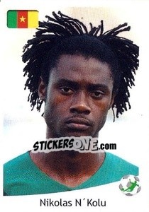 Sticker N’Koulou - Svetsko Fudbalsko Prvenstvo Južna Afrika 2010 n. 274 - AS SPORT
